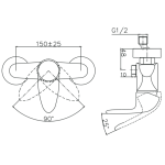 Walrus WR-501408 Equinox 花灑龍頭